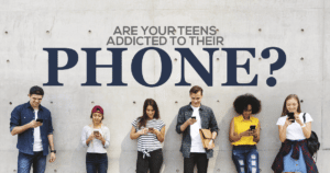 Teens Addicted To Their Phones