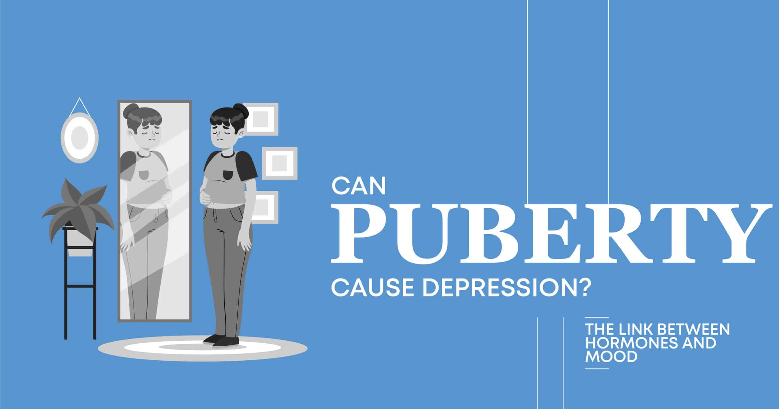 can puberty cause depression
